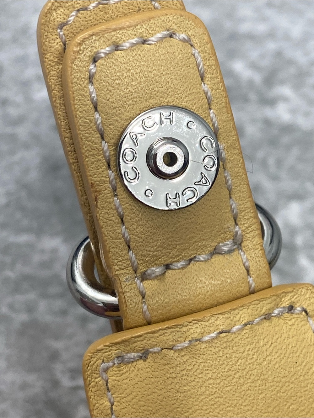 Coach Y2K Hampton Wristlet EUC Calfskin Leather Pre Loved - Picture 5 of 7